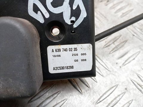 Замок двери задней левой Mercedes Vito W639, 2006 г., OEM A6397400235, арт. A10801, фото 7