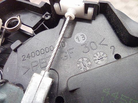 Замок двери задней левой Ford Focus, 2009 г., OEM 24000000013, арт. A18761_1, фото 8