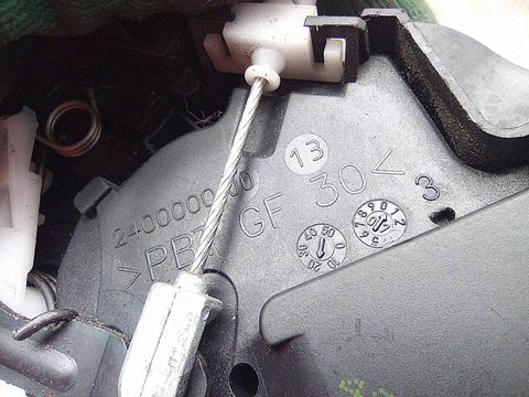 Замок двери задней левой Ford Focus, 2009 г., OEM 24000000013, арт. A18762_1, фото 8