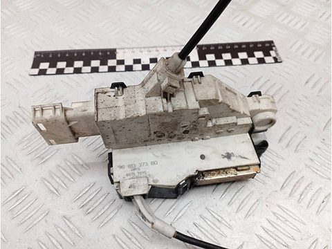Замок двери задней левой Peugeot 407, 2007 г., OEM 9681337380, арт. A30892, фото 2