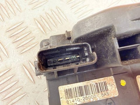 Замок двери задней левой Hyundai Santa Fe, 2006 г., OEM 814102B000, арт. A51662, фото 5