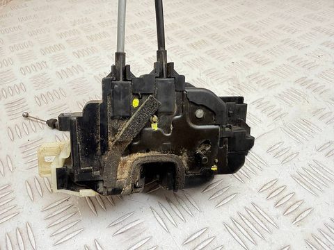 Замок двери задней левой Hyundai Santa Fe, 2006 г., OEM 814102B000, арт. A51662, фото 6