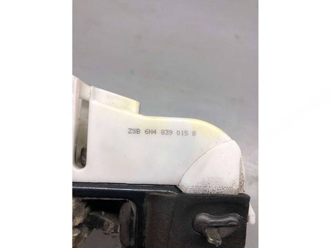 Замок двери задней левой Volkswagen Polo, 2000 г., OEM 6N4839015B, арт. B58261528, фото 2