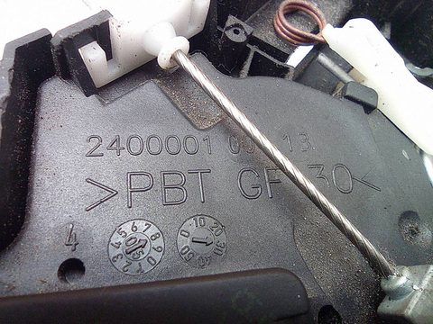 Замок двери задней правой Ford Focus, 2009 г., OEM 24000010013, арт. A18758_1, фото 8