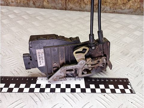 Замок двери задней правой Mercedes ML W163, 2004 г., OEM A1637302635, арт. A27758, фото 4