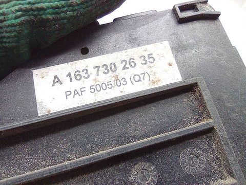 Замок двери задней правой Mercedes ML W163, 2004 г., OEM A1637302635, арт. A27758, фото 6