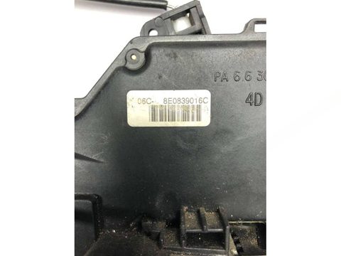 Замок двери задней правой Audi A4 B6, 2003 г., OEM 8E0839016C, арт. B315148, фото 4