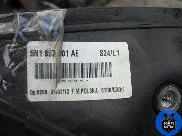 Зеркало наружное левое Volkswagen Tiguan, 2013 г., OEM 5N1857501AE, арт. 00061192, фото 4