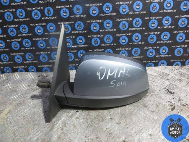 Зеркало наружное левое Opel Meriva, 2005 г., арт. 00085542, фото 4