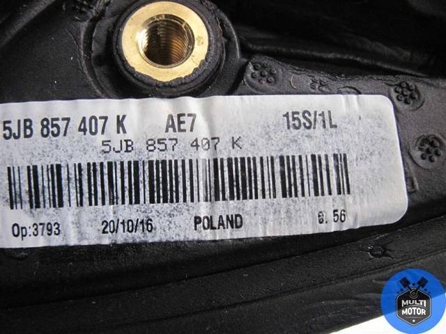 Зеркало наружное левое Skoda Rapid, 2016 г., арт. 00100286, фото 2
