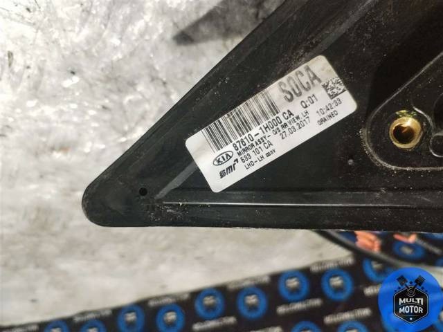 Зеркало наружное левое Kia Ceed, 2008 г., OEM 876101H000, арт. 00122502, фото 5