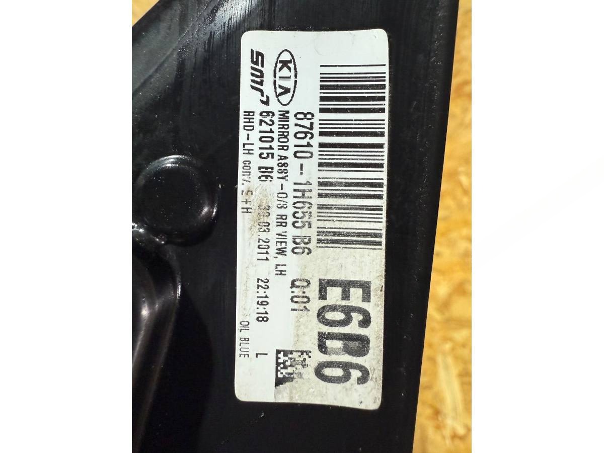 Зеркало наружное левое Kia Ceed, 2011 г., OEM 876101H655, арт. 107524354, фото 4