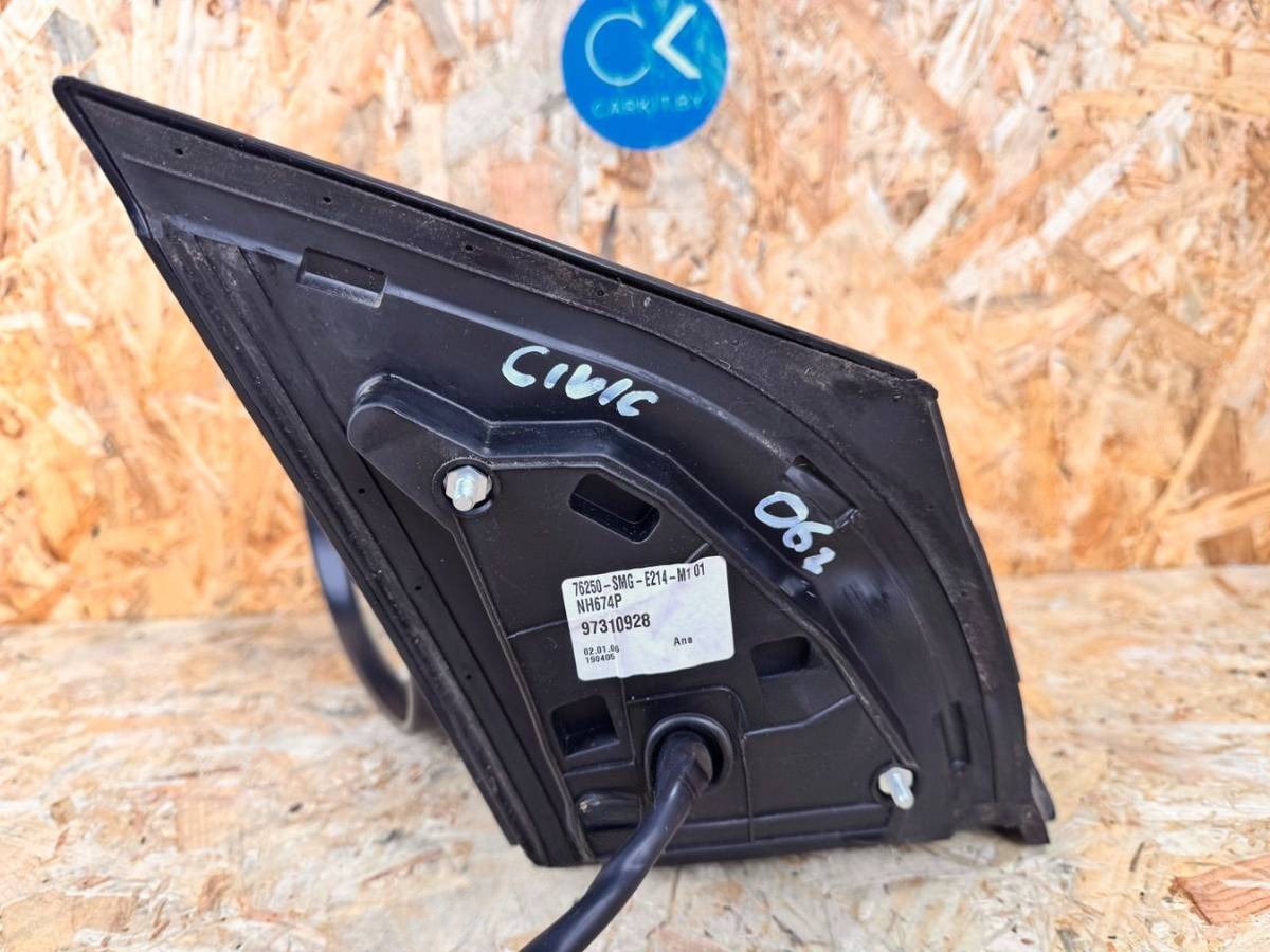 Зеркало наружное левое Honda Civic, 2006 г., OEM 97310928, арт. 114813683, фото 5