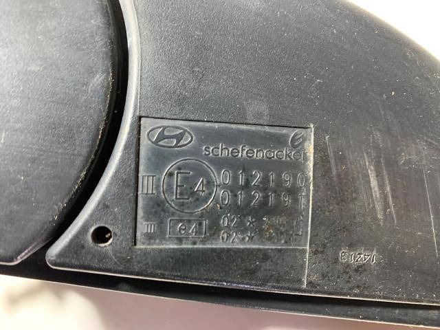 Зеркало наружное левое Hyundai Getz, 2006 г., OEM 012190, арт. 98127200, фото 2