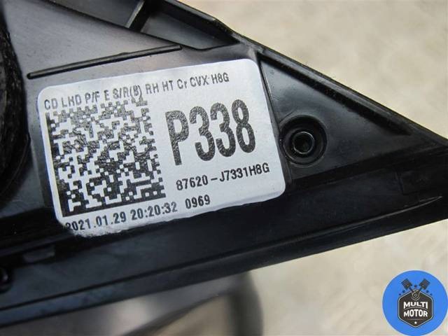 Зеркало наружное правое Kia XCeed, 2021 г., OEM 87620J7331HBG, арт. 00057150, фото 5