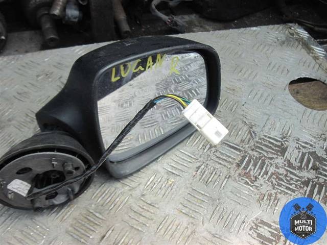 Зеркало наружное правое Renault Logan, 2008 г., арт. 00099230