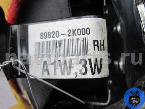 Ремень безопасности задний правый Kia Soul, OEM 898202K000, арт. 00068965, фото 3