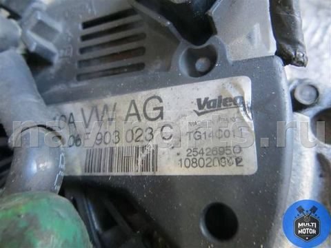 Генератор Volkswagen Tiguan, 2010 г., OEM 06F903023C, арт. 00069720, фото 6