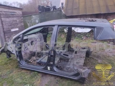 Стойка кузовная центральная левая Nissan Leaf, арт. 00070455d, фото 2
