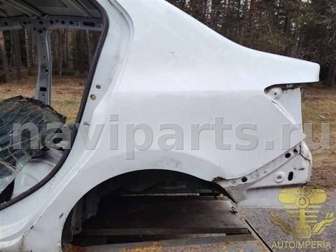 Стойка кузовная центральная левая Renault Logan, арт. 00074069c, фото 3