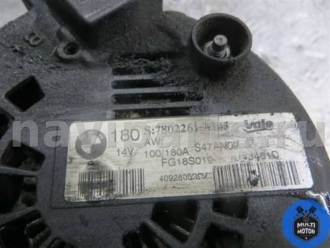 Генератор BMW X1, 2010 г., OEM 7802261, арт. 00086375, фото 7