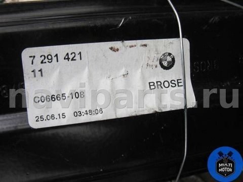 Стеклоподъёмник электрический задний левый BMW 3 F30/F31/GT F34, арт. 00087027, фото 2