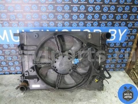 Кассета радиаторов Renault Duster, 2021 г., OEM 214100078R, арт. 00090449