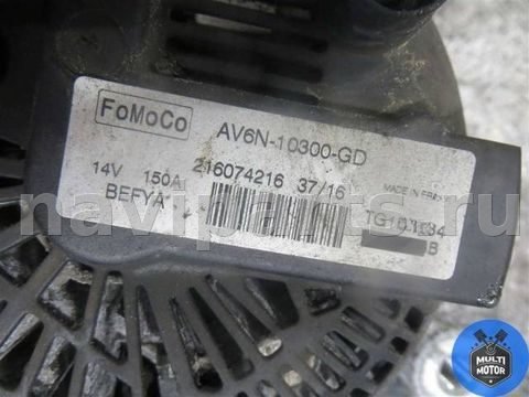 Генератор Ford Focus, 2016 г., OEM av6n10300gd, арт. 00091662, фото 6