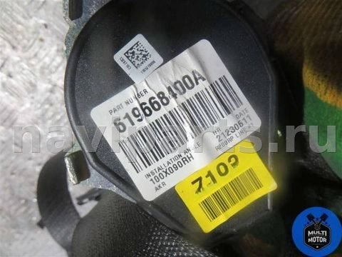 Ремень безопасности передний правый Chevrolet Orlando, OEM 619668400A, арт. 00093708, фото 5
