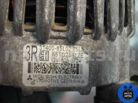 Генератор Suzuki Swift, 2014 г., OEM 3140085L02, арт. 00098983, фото 3