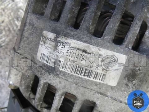 Генератор Fiat Grande Punto, 2008 г., OEM 51714794, арт. 00099006, фото 2