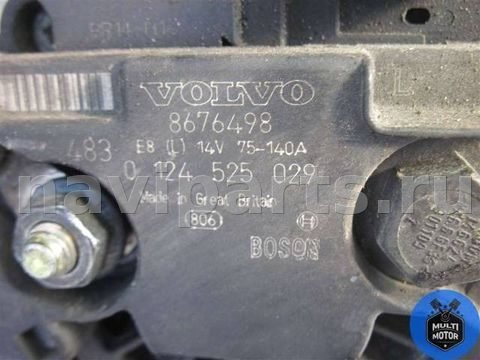 Генератор Volvo XC70, 2003 г., OEM 8676498140A, арт. 00108004, фото 4