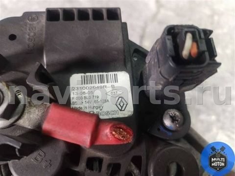 Генератор Renault Sandero Stepway, 2016 г., OEM 231002949R, арт. 00114621, фото 8