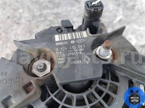 Генератор Renault Sandero, 2011 г., OEM 8200727051, арт. 00115844, фото 6
