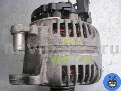 Генератор Skoda Yeti, 2013 г., OEM 140A, арт. 00118522, фото 4