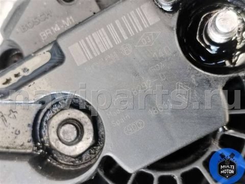 Генератор Renault Duster, 2014 г., OEM 8200728292, арт. 00122763, фото 10