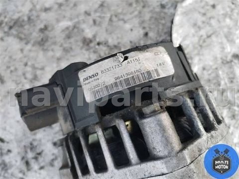 Генератор Peugeot 206, 2003 г., OEM 9641398480, арт. 00124425, фото 4