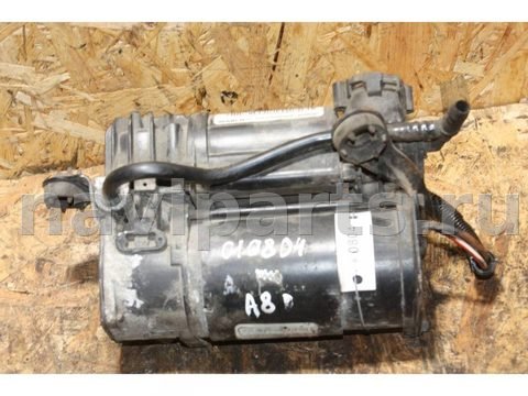 Компрессор пневмоподвески Audi A8, 2006 г., OEM 4E0616005G, арт. 010804, фото 2