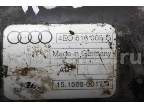 Компрессор пневмоподвески Audi A8, 2006 г., OEM 4E0616005G, арт. 010804, фото 3