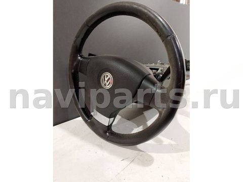 Подушка безопасности водителя Volkswagen Passat B6, арт. 101972995