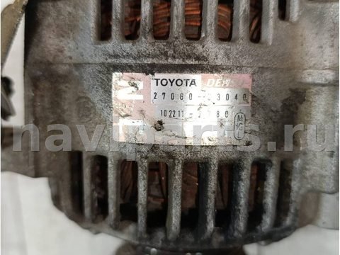 Генератор Toyota Yaris, 2002 г., арт. 105667996, фото 3