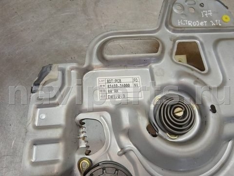Стеклоподъёмник электрический задний правый Hyundai Trajet рестайлинг, арт. 107889, фото 2