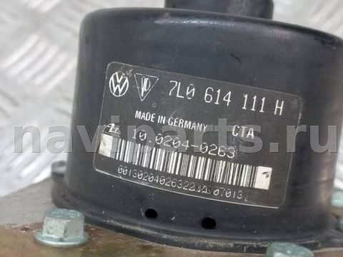 Блок ABS Volkswagen Touareg, 2005 г., OEM 7L0614111H, арт. 1085137, фото 4