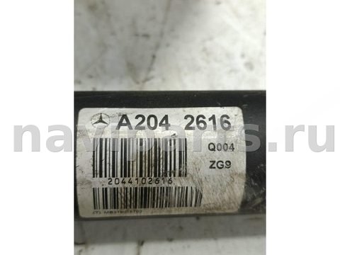 Карданный вал Mercedes C W204, 2010 г., OEM A2042616, арт. 121854, фото 6