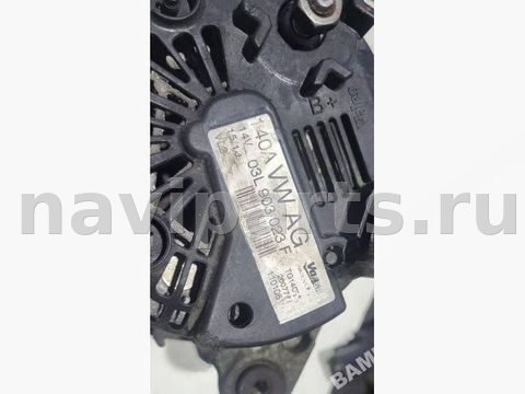 Генератор Audi A6 C6, 2010 г., OEM 03l903023f, арт. 123562075, фото 3