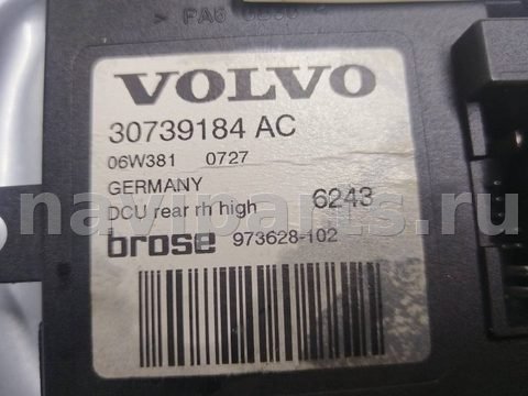 Стеклоподъёмник электрический задний правый Volvo S40, арт. 123753, фото 4