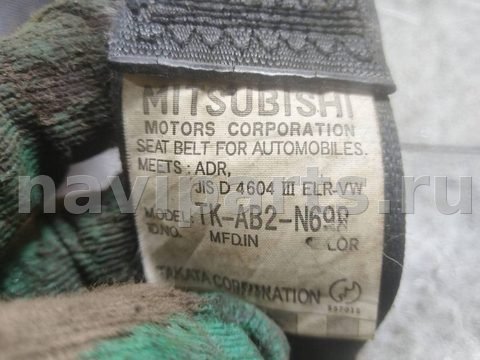 Ремень безопасности задний правый Mitsubishi Grandis, арт. 125396, фото 3