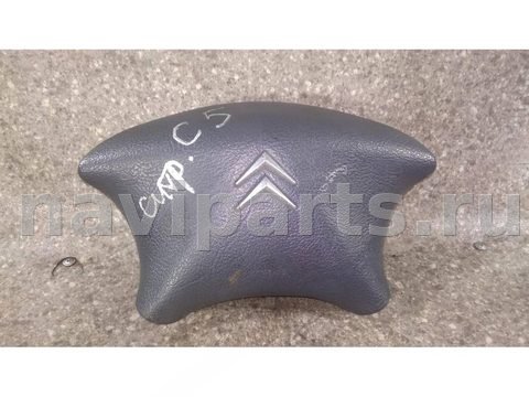 Подушка безопасности водителя Citroen C5, 2003 г., арт. 12606001001