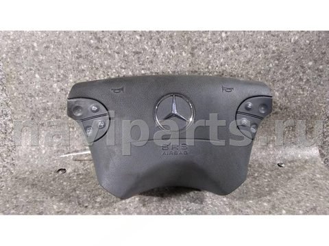 Подушка безопасности водителя Mercedes E W210, OEM 2104600399, арт. 12626006005