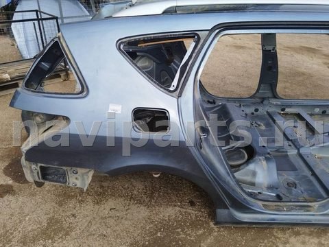 Крыло заднее правое Peugeot 407, 2004 г., арт. 130060